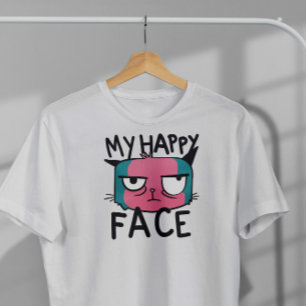 Grumpy Cat Animal Cartoon  T-Shirt