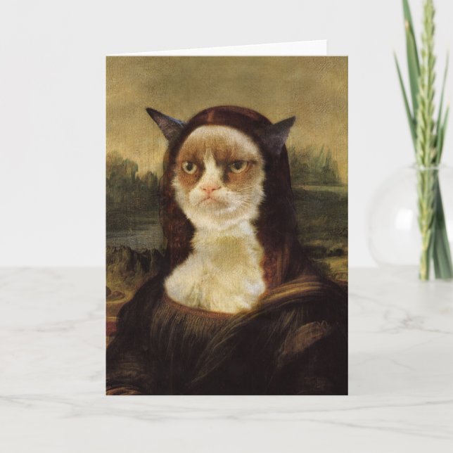 Grumpy Cat Card (Front)