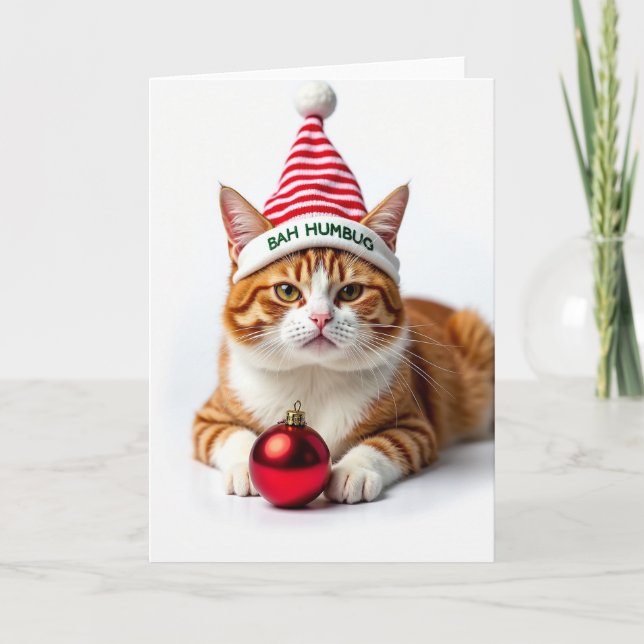 Grumpy Cat Christmas Card (Front)