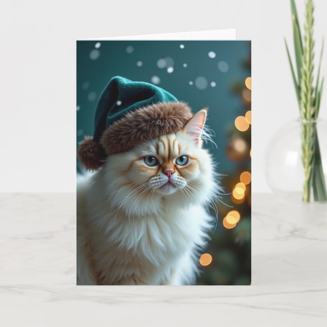 Grumpy Cat Christmas Card (Front)