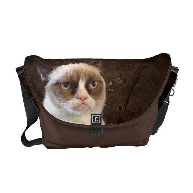 Grumpy Cat Classic Messenger Bag (Front)