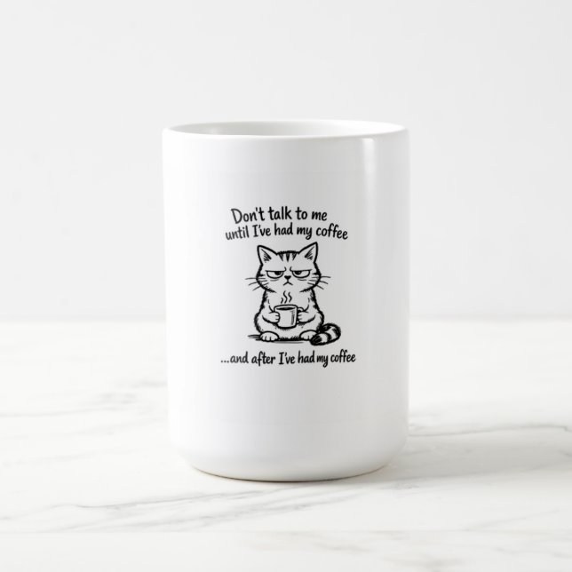 Grumpy Cat Coffee Mug  (Center)