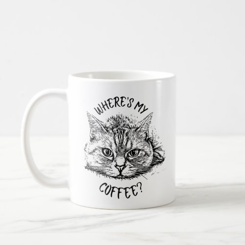 Grumpy Cat Coffee Mug _ Wheres My Coffee