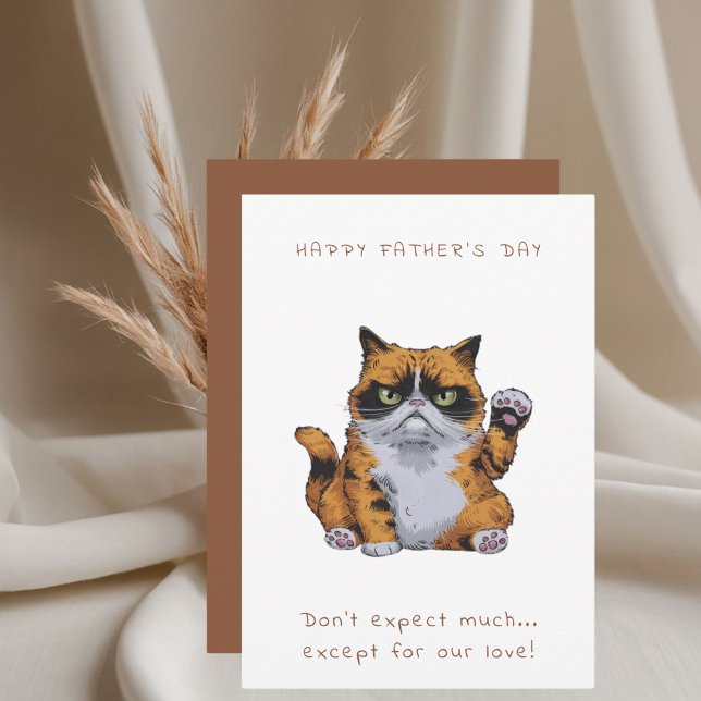 Grumpy Cat  Father's Day Card  (Creator Uploaded)