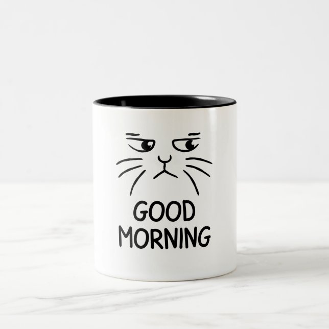  Grumpy Cat Good Morning Mug (Center)
