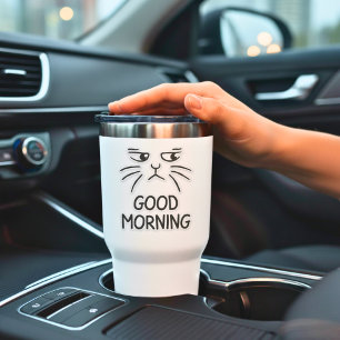 Grumpy Cat "Good Morning" Sticker