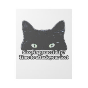 Grumpy cat meme for cat lovers and kitten owners gallery wrap