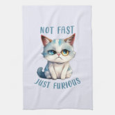 Cats on Countertops - Funny Kitchen Towel