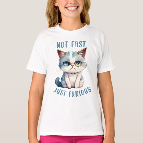 Grumpy Cat _ Not Fast Just Furious T_Shirt