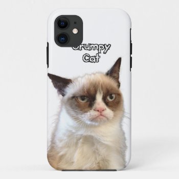 Grumpy Cat Phone Case by thegrumpycat at Zazzle