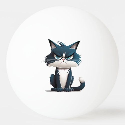 Grumpy cat ping pong ball