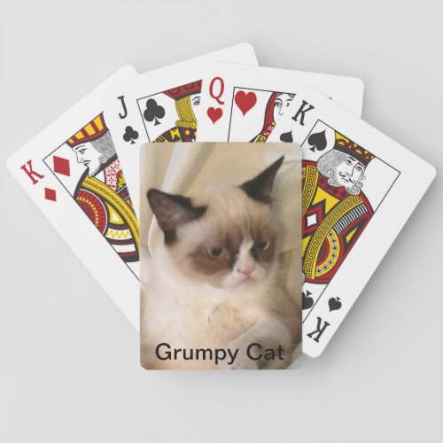 Grumpy Cat Playing Cards