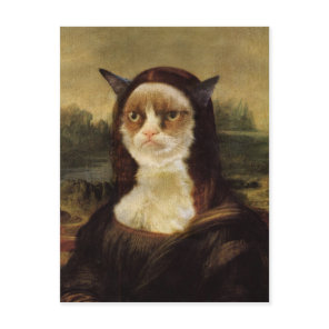 Grumpy Cat Postcard