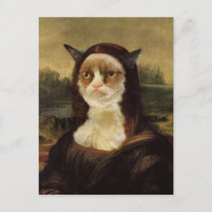 Grumpy Cat Postcard