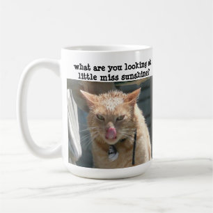 Grumpy Cat, sarcastic, Little Miss Sunshine Coffee Mug