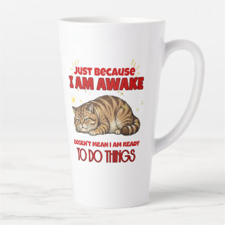 Grumpy Cat Sarcastic Quote Latte Mug