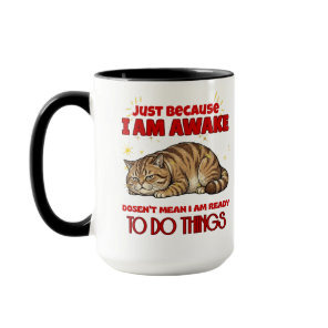 Grumpy Cat Sarcastic Quote Mug