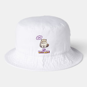 ​Grumpy Cat "YAY! I'm Unique" Funny Bucket Hat