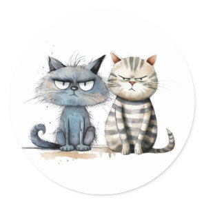 Grumpy Cats Stickers