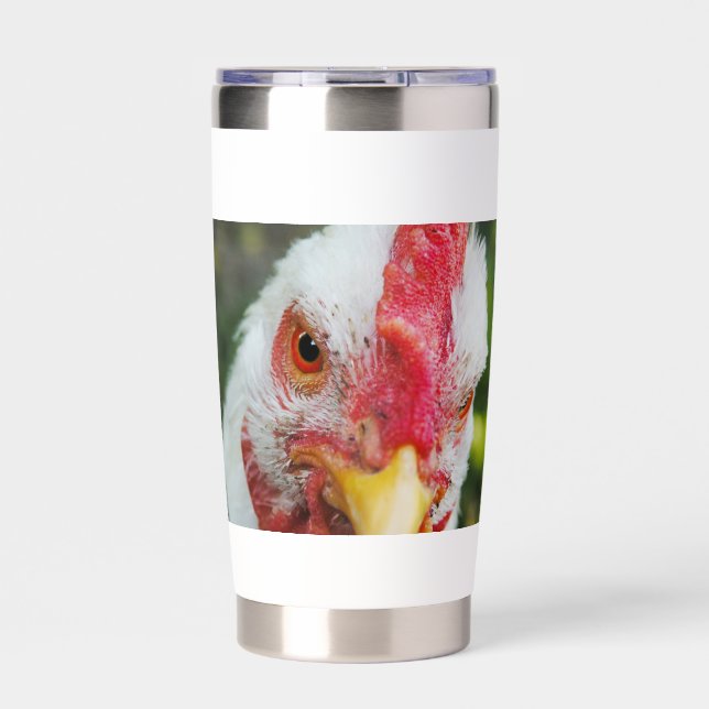 Grumpy Chicken Insulated Tumbler (Front)