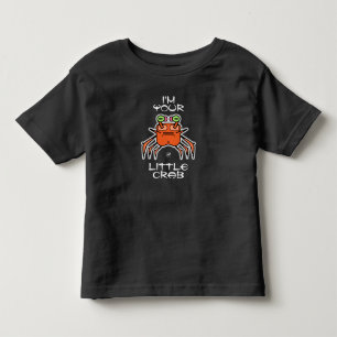 Grumpy Crab Funny Toddler T-shirt