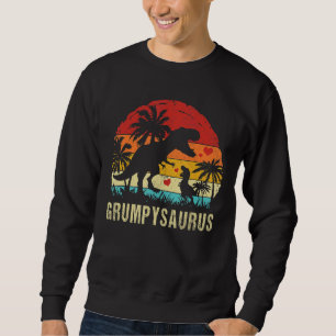 Grumpy Dinosaur Kid Grumpy Saurus 2022 Sweatshirt