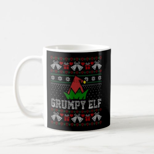 Grumpy Elf Coffee Mug