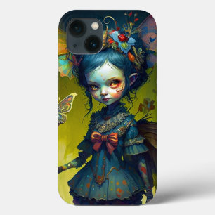 Grumpy Fairy Pixie Fantasy Art iPhone 13 Case