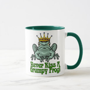 Grumpy Frog Mug