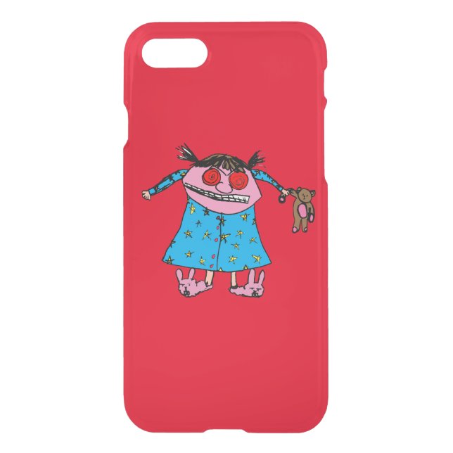 Grumpy Girl Uncommon iPhone Case (Back)