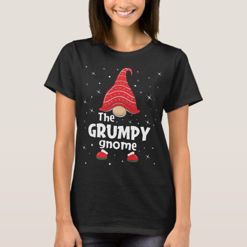 Grumpy Gnome Family Matching Christmas Funny Pajam T_Shirt