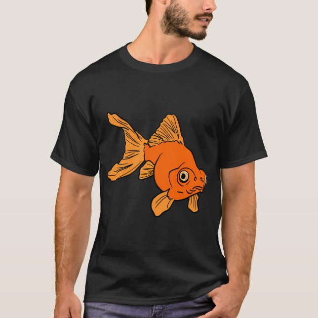 Grumpy Goldfish T-Shirt (Front)