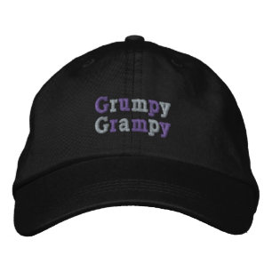 Grumpy Grampy Embroidered Baseball Hat