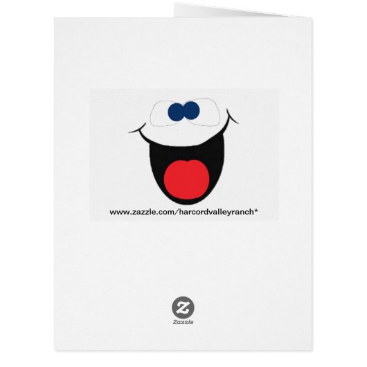 Grumpy guy bah humbug cards (Back)