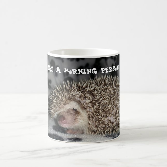 Grumpy Hedgehog Mug (Center)