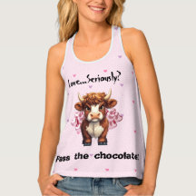 Grumpy Highland Cow Valentine’s Day