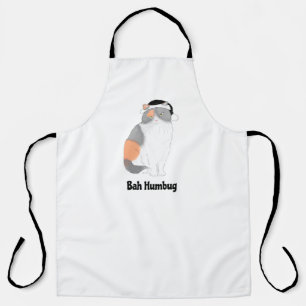 Grumpy Katie bah humbug Christmas apron
