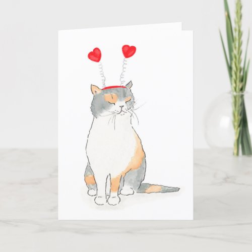Grumpy Katie Valentines Day card