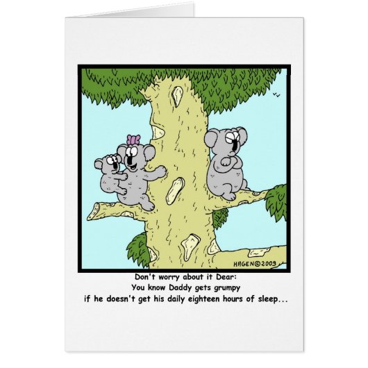 Grumpy Koala Cards (Front)