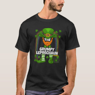 Grumpy Leprechaun Family Matching St Patricks Day T-Shirt