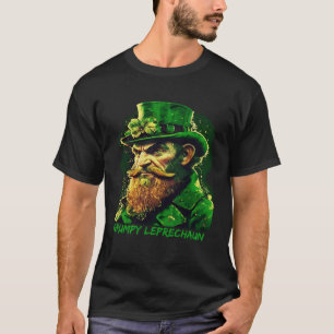 Grumpy Leprechaun Kobold St Patricks Day Irish T-Shirt