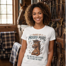 Grumpy Mare Horse Attitude barn life humor