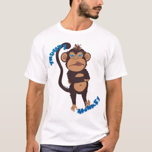 Grumpy Monkey T_Shirt