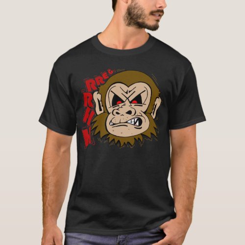 Grumpy Monkey T_Shirt