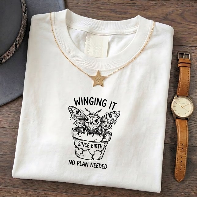 Grumpy Moth Funny T-Shirt Quote Design (Creator Uploaded)