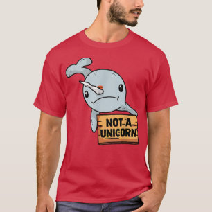 Grumpy Narwhal Hilarious Saying Unicorn Squishy Lo T-Shirt