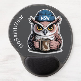 Grumpy Night Owl Gel Mouse Pad