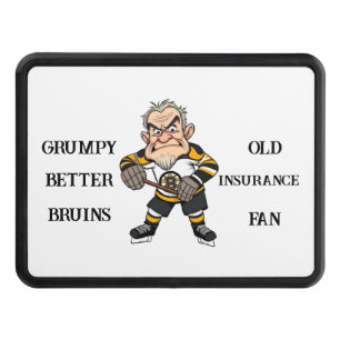 Grumpy Old Bruins Fan Hitch Cover