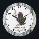 Grumpy Old Buzzard wall clock<br><div class="desc">design by Trina Clark at www.digiscrapkits.com back by www.thegraphicsshoppeclub.com</div>