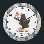 Grumpy Old Buzzard wall clock<br><div class="desc">design by Trina Clark at www.digiscrapkits.com back by www.thegraphicsshoppeclub.com</div>